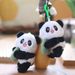 Keychain Panda Plush Adorable Soft Stuffed Animal Bag Toy Cute Charm_voghion.com