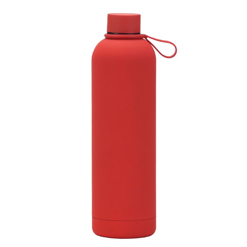Thermoskannen, 1000 ml, Edelstahl, kleine Öffnung, Thermosflasche, praktischer Griff, Outdoor-Sport-Wasserbecher, Wasserbecher_voghion.com