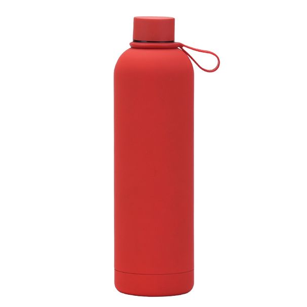 Thermoskannen, 1000 ml, Edelstahl, kleine Öffnung, Thermosflasche, praktischer Griff, Outdoor-Sport-Wasserbecher, Wasserbecher_voghion.com