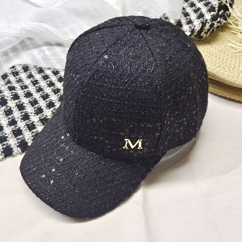 Men Cap Sequins Letter Women Sun High Quality Autumn Outdoor Leisure Hip Hop Pointed Hat_voghion.com