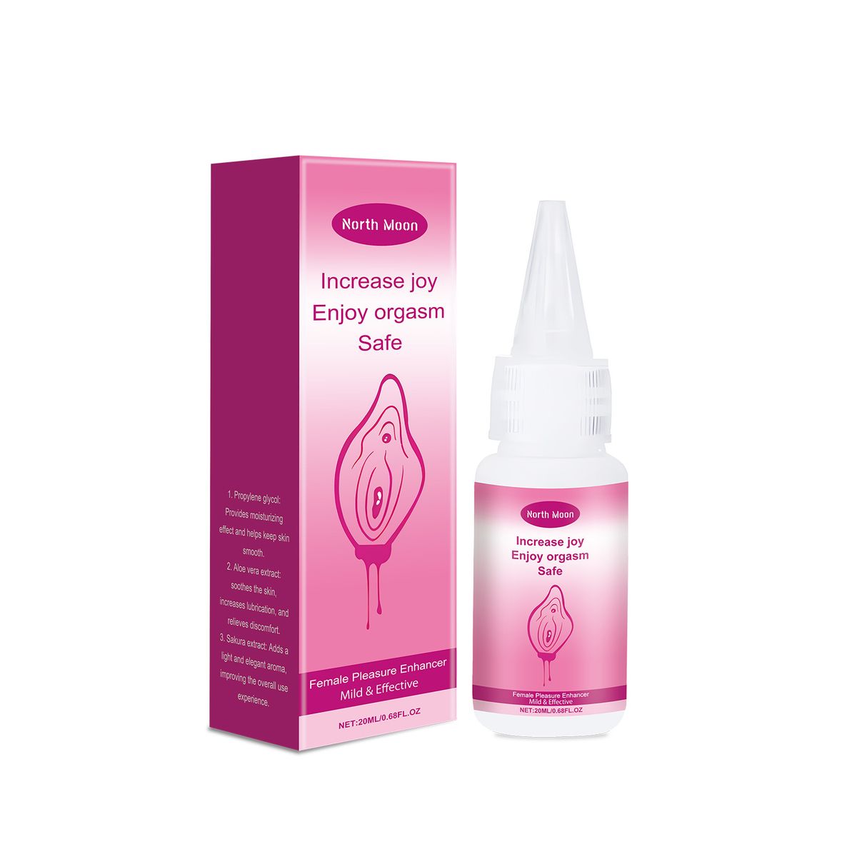 North Moon Agent Women's Care Comfortable Moisturizing Firming Body Skin_voghion.com