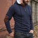 Felpa con cappuccio casual da uomo, nuova, semplice e alla moda, a maniche lunghe, sportiva_voghion.com
