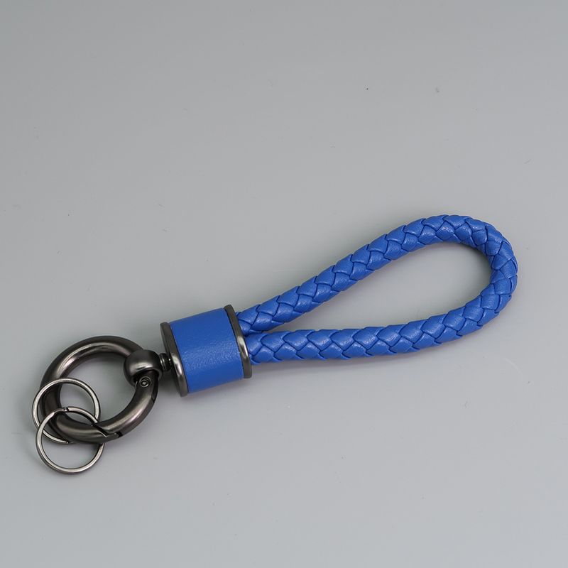 Car Keychain Pendant Creative Bag Pendant Braided Leather Cord Key Chain_voghion.com