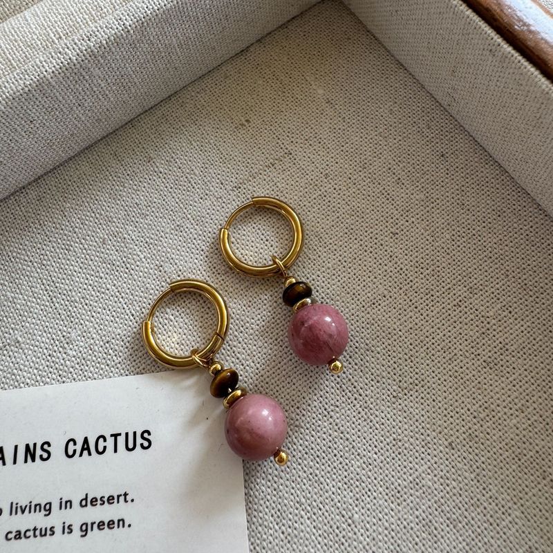 Collana con ciondolo a forma di elefante con perline in pietra naturale Milad per donna, stile di alta gamma, clavicola a strati autunnale e invernale._voghion.com