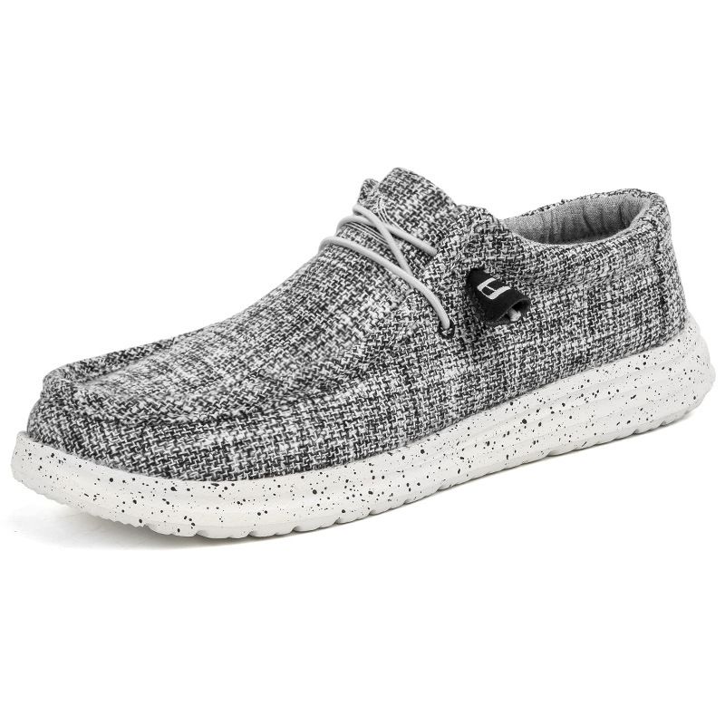 Unschlagbare Qualität Paar Dude Lefu Mode Casual Herren Canvas Cover Füße Lazy People Step On Damenschuhe_voghion.com