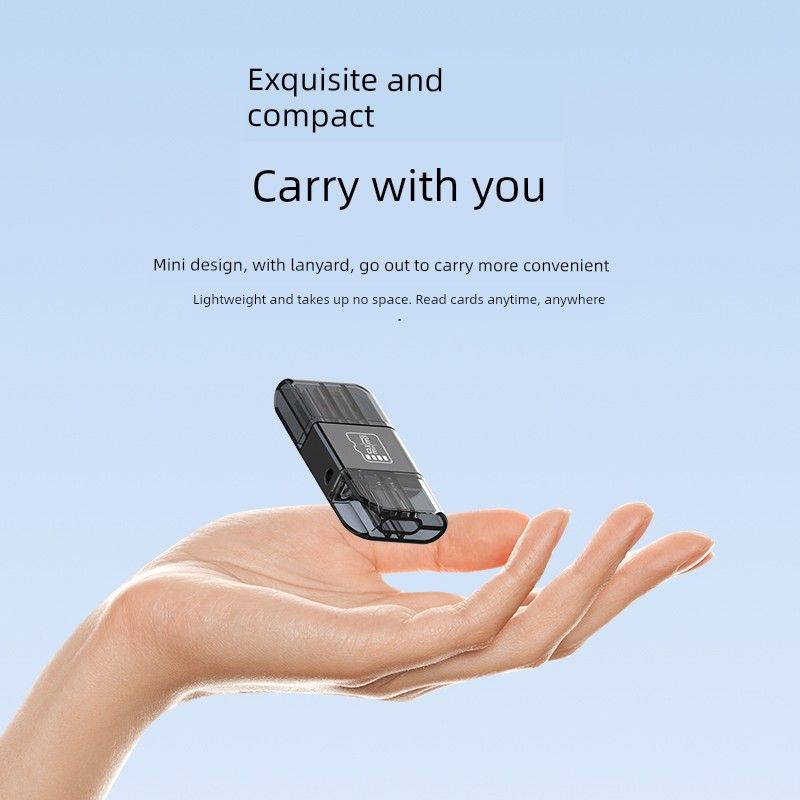 Mobile Phone Reader SD Memory Card TF Conversion Typec Computer OTG Adapter U Disk For Iphone 15 Huawei_voghion.com