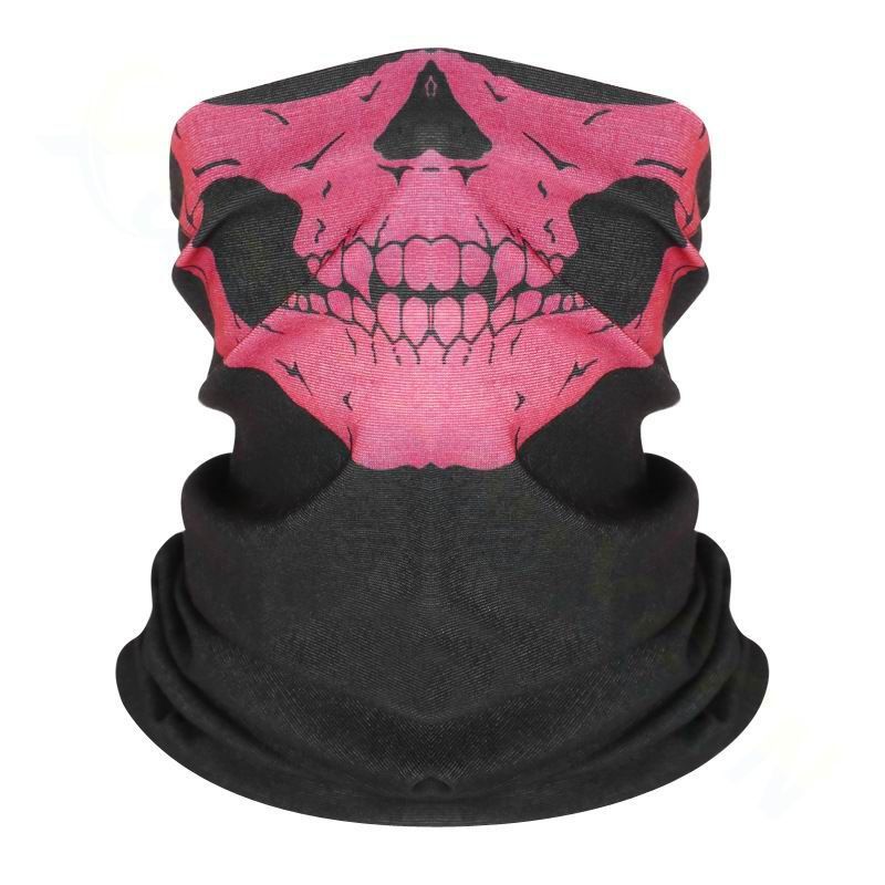 Sports Face Masks Magic Headscarf Autumn And Winter Sun Protection Cycling Outdoor Face Scarf Versatile Dustproof Ghost Mask Skull Mask Head Cover_voghion.com
