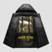 Black Gold Short Hooded Couple Style Coat Glossy Thickened Warm Cotton Clothing Outdoor Puffer Jacket_voghion.com