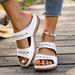 Damenschuhe Große Größe Flip-Flops Damen Flache Sandalen Damen_voghion.com