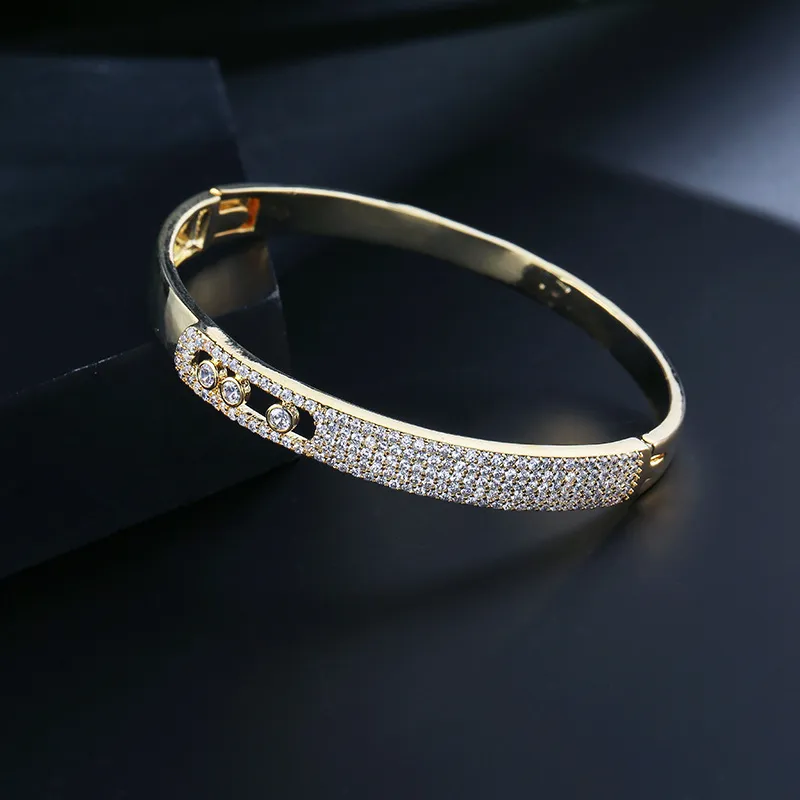 Micro Inlaid Zircon Couple Bracelets Chinese Valentine's Day Gift Jewelry_voghion.com