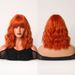 Custom Halloween Color Short Curly Hair With Bangs Chemical Fiber Short BoB High Temperature Silk Head Set Wig Syntheic Hair_voghion.com