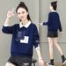 two Hoodies For Women In Spring Autumn 2025, New Korean Version, Loose Casual, Versatile Design, And Trendy Lapel_voghion.com