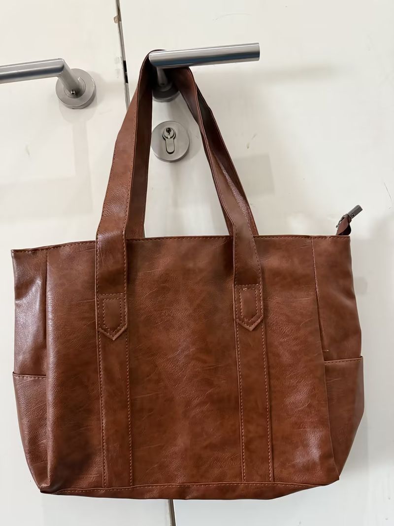 Women's Tote Bag Large Capacity Big Bag Women's Handbag Soft Leather Women's Bag Leather Shoulder Bag_voghion.com