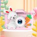 【High Quality】 Mini Digital Photo And Video High Pixel Cartoon Children's DSLR Gift Cute Little White Rabbit Camera_voghion.com