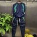 Men's Clothing Spring and Autumn Style Contrast Color Round Neck Pullover Long Sleeve Sweater Suit Men's Casual All match Sports Two piece Suit_voghion.com