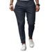 Spring And Autumn American Style Solid Color Casual Simple Plus Size Men's Business Slim Fit Tapered Pants_voghion.com