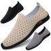 Casual Men's Single Shoes Cow Two-layer Leather Casual Lazy Loafers_voghion.com
