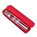 Stainless steel portable three piece chopsticks spoon fork set student tableware storage box gift_voghion.com
