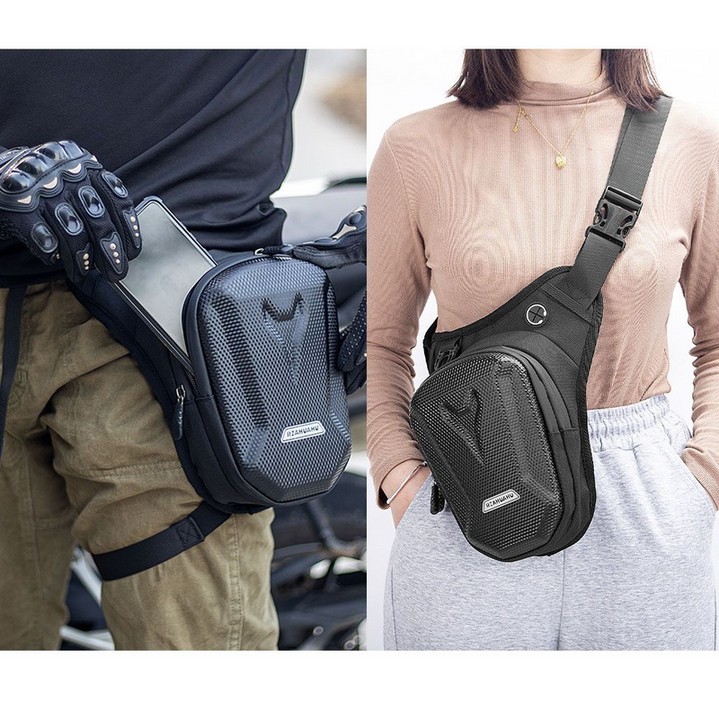 【 Multi Functional Design 】 Cycling Leg Men's Waterproof Crossbody Women's Waist Outdoor Sports Large Capacity Leggings_voghion.com