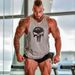 Men's Clothing Muscle Sports Fitness Vest Punisher Multicolor Cotton One Piece Dropshipping_voghion.com