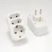 EU Extension Socket ON/OFF Switch 16A 250V Standard Adapter Conversion Sockets Germany Plug 1 2/1 To 3 Way AC Outlets_voghion.com