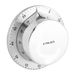 1 pz Timer da cucina in acciaio inossidabile con base magnetica Timer da cucina meccanico manuale Conto alla rovescia Strumenti da cucina Timer da cucina_voghion.com
