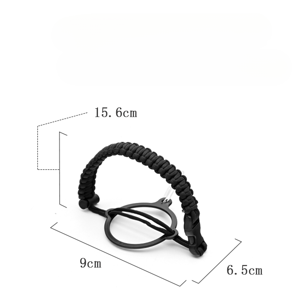 Outdoor-Wanderbedarf Multifunktionaler Regenschirm Seil Geflochten Radfahren Camping Tragbarer Wasserkocher Griff_voghion.com