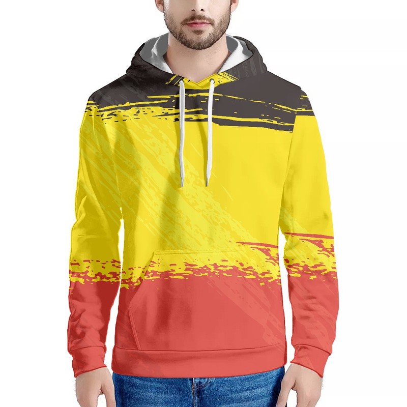 Herrenbekleidung, Kapuzenpullover mit Aufdruck „Katar Fußball-Weltmeisterschaft“, Internationaler Bahnhof, heißer Verkauf, europäisches und amerikanisches Außenhandels-Sweatshirt_voghion.com