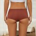 Women's Intimates Seamless Boxer Briefs Comfortable And Breathable Can Be Worn Outside Without Curling Mid Waist Ice Silk Boxer Briefs_voghion.com