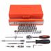 46-Piece Automotive Tool Set – Carbon Steel Socket Wrench Kit With Ratchet, Sockets & Hand Tools For Car Repair, DIY & Home Maintenance_voghion.com