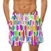 Unbeatable Quality Unbeatable Quality Summer Printed Creative Pattern Casual Men's Beach Shorts_voghion.com