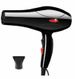750W Compact Hair Dryer With Dual Nozzles (Concentrator & Diffuser) - Lightweight Travel Blow Dryer For Home & Hotels, 2 Heat/Cool Settings_voghion.com