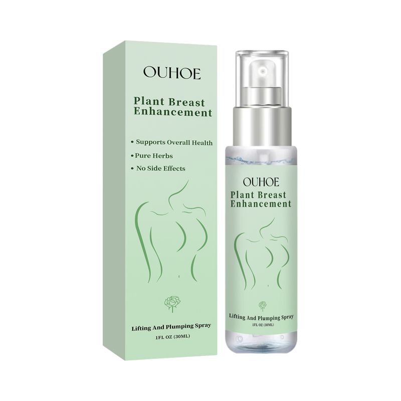 OUHOE Natural Herbal spray Moisturizing and Firming Breast Massage Care_voghion.com