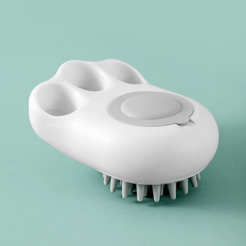 Pet Shower Paw Massage Silicone Soft Multifunctional Head Brush, Cleaning Comb, Cat Products_voghion.com