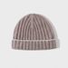 2025 Europe, America, Autumn And Winter New Knitted Hat Pure Wool Men's Hat Women's Hat Pit Strip Contrasting Color Trim B C Pullover Hat_voghion.com