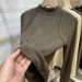 2025 Geborsteld Warme Elastische Lijn Gevoelige Semi Hoge Hals Lange Mouw Basis Shirt Herfst En Winter Nieuw Huidvriendelijk_voghion.com