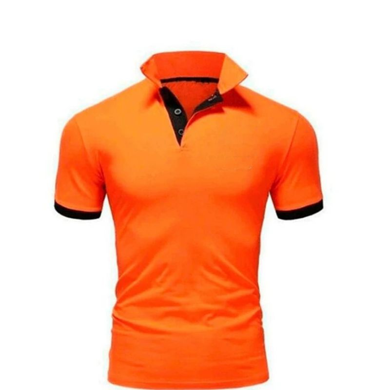 New Summer Stritching Men's Shorts Sleeve Polo S-5XL Men Tee Shirt_voghion.com