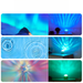 Trendy Starry Sky Northern Lights Creative Mood Bedroom - Remote Control LED Atmosphere Light_voghion.com
