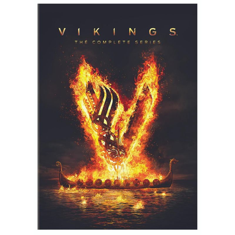 Vikings The Complete Series [DVD][27-Discs] (Historical Drama/Action/Adventure, Compatible With All DVD Players)_voghion.com
