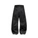 Unisex Washed Denim Jeans - Classic Straight Leg Pants With Multi-Pocket Design For Men & Women (Black, M-2XL)_voghion.com