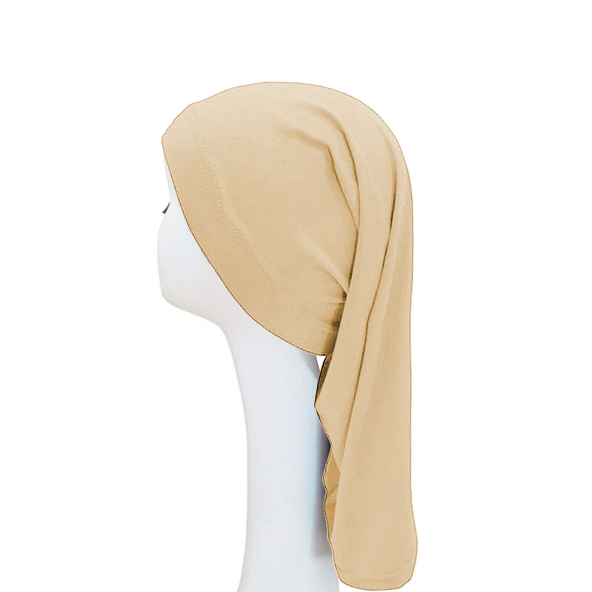 Cappello da uomo con tesa larga, elastico, in seta di latte, con elastico, lungo e tubolare, con laccio per capelli fisso, per dormire, da uomo._voghion.com