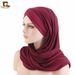 Sciarpa araba con doppia croce musulmana, cappello e turbante JDT-476-1_voghion.com