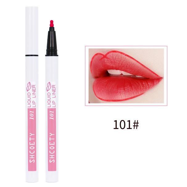 Matte Liquid Lip Liner Mist Top Lip Glaze Wasserdichter Nude Lipgloss Langanhaltender Farblippenstift_voghion.com