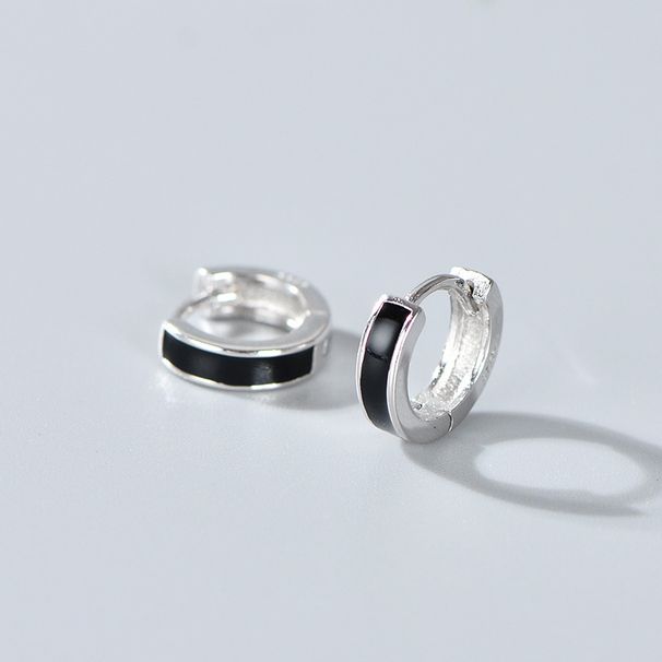 Fibbia per orecchini a goccia Wanying S Argento puro Semplice Moda Giapponese e Coreano Dolce Internet Rosso Gioiello Versatile_voghion.com