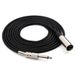 6.35 Rotary XLR Canon Male Sound Card Microphone Cable Zinc Alloy Head Shielding Big Second Core_voghion.com
