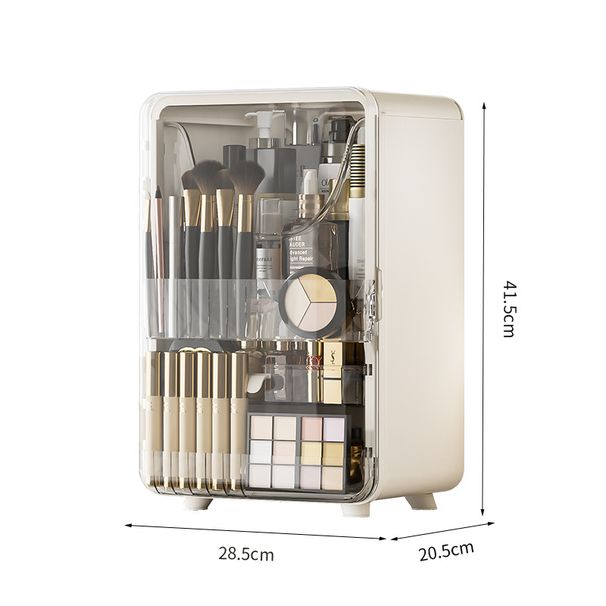 Makeup Tools & Accessories Large Capacity Skin Care Storage Cabinet Desktop Lipstick Box Storage Box Dressing Table Dustproof Cosmetics Storage Box_voghion.com