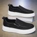 Beihai-SU010 2024 Novo Casual Board Versátil Trendy Verão Respirável Um Pé Sapatos Masculinos_voghion.com