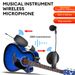 Microfono per strumenti musicali wireless Audio per esibizioni sul palco per chitarra Vio_voghion.com