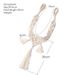 Nordic style hand-woven curtain rope decorative pendant light luxury curtain tassel tie curtain tie buckle_voghion.com