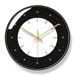 Yipula 7062 Living Room Wall Creative Art Personality Fashion Bedroom Ultra-Quiet Home Wall-Mounted Clock_voghion.com